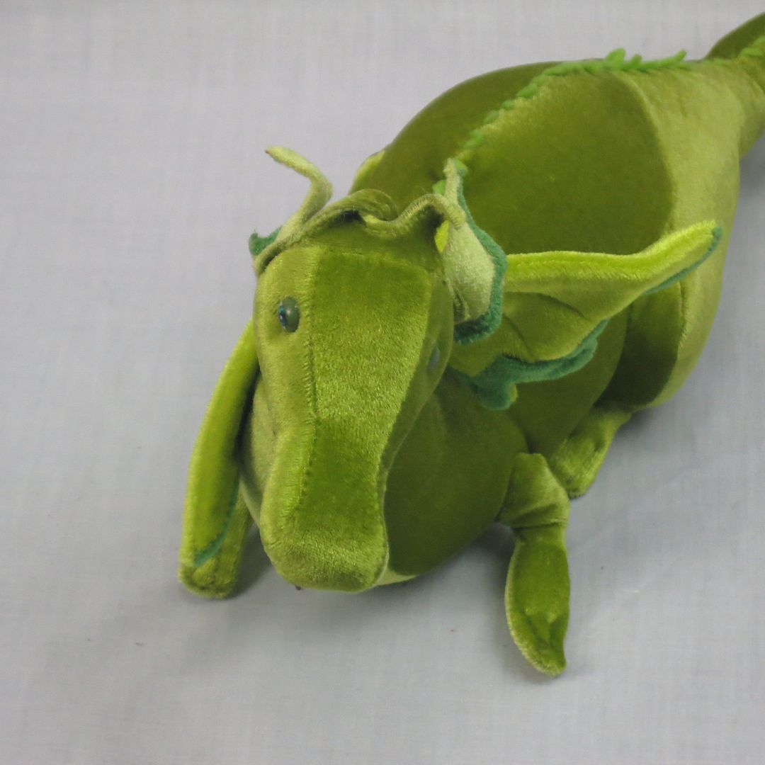 dragon plush green